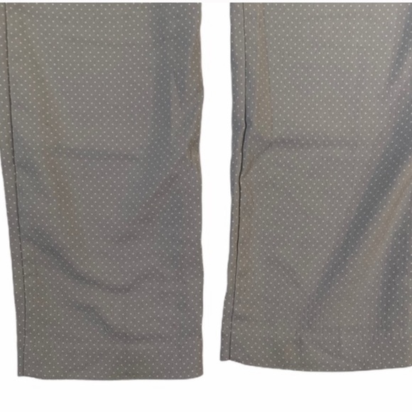 Adrienne Vittadini Grey Polka Dot Pants - Picture 5 of 5